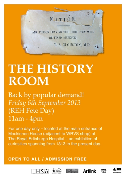 History Room Poster